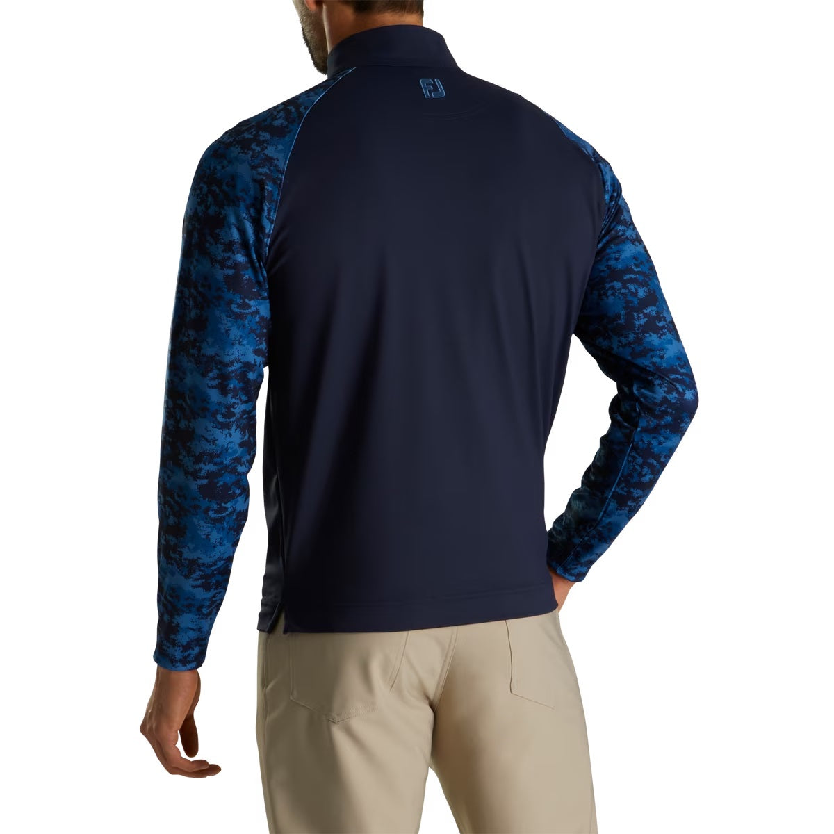Footjoy Camo Color Block Mid-Layer Pullover 2023
