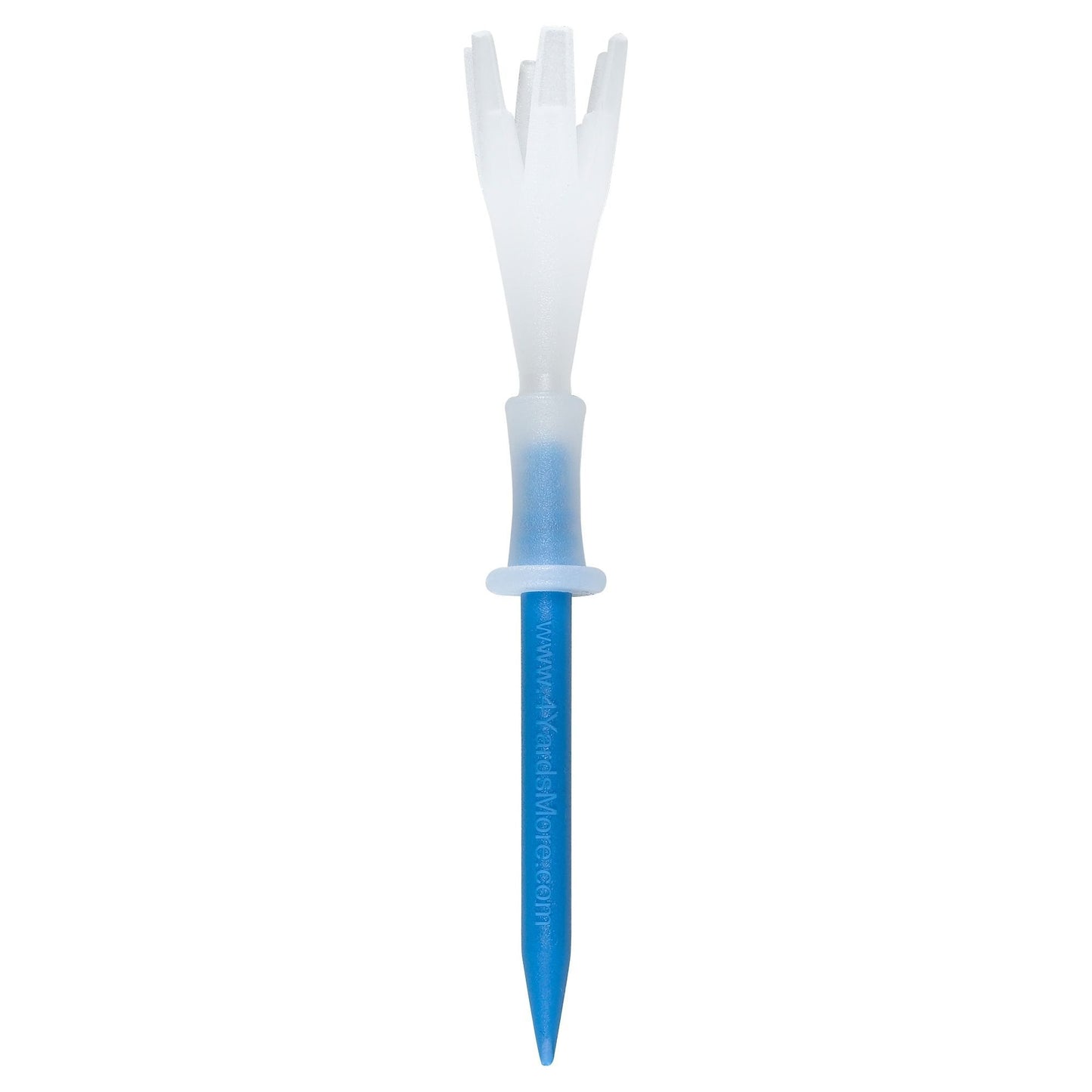 4 Yards More Golf Tee 3 1/4" - Four Pack Blue