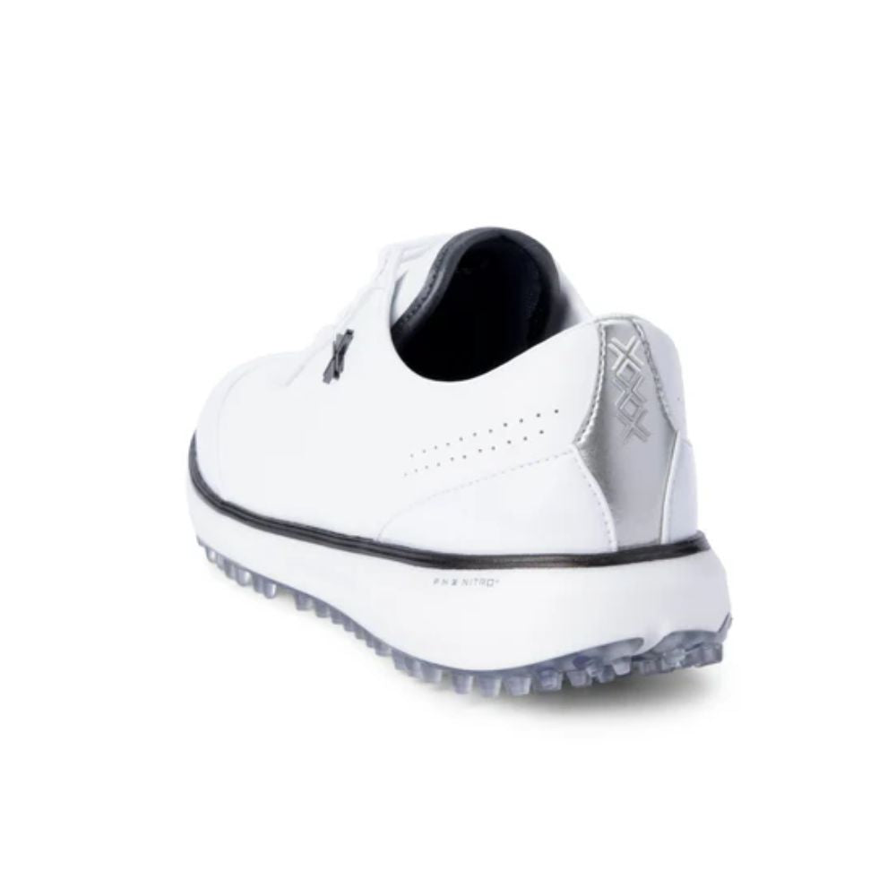 Payntr All Day Spikeless Golf Shoes - White/Black