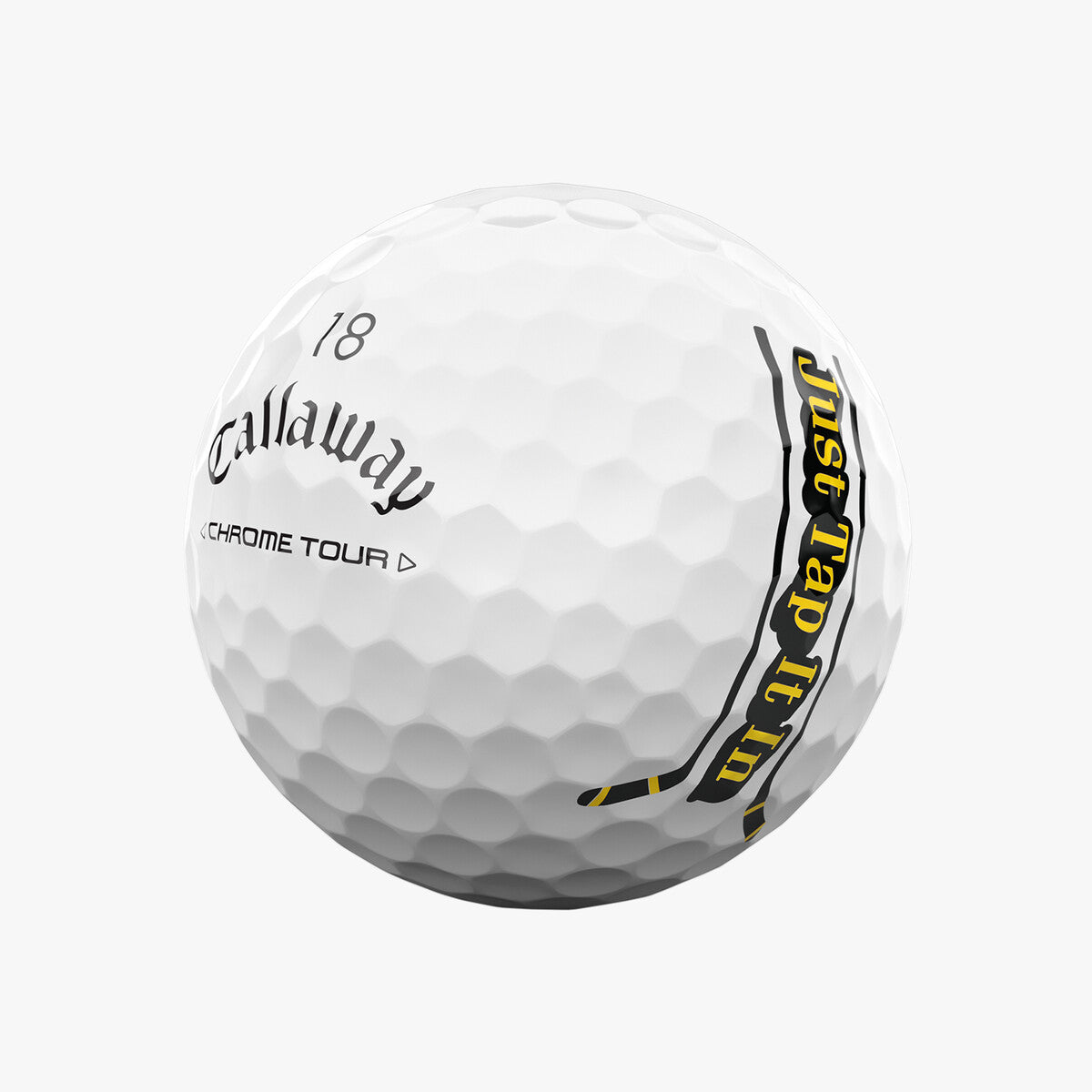 Callaway Chrome Tour Happy Gilmore 2 “Just Tap It In” Golf Balls (1 Dozen)