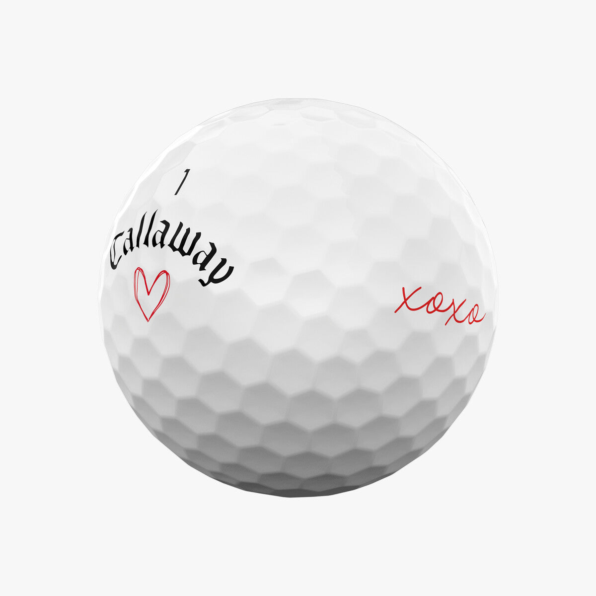 Callaway 2025 SuperSoft Valentine Golf Balls - 1 Dozen