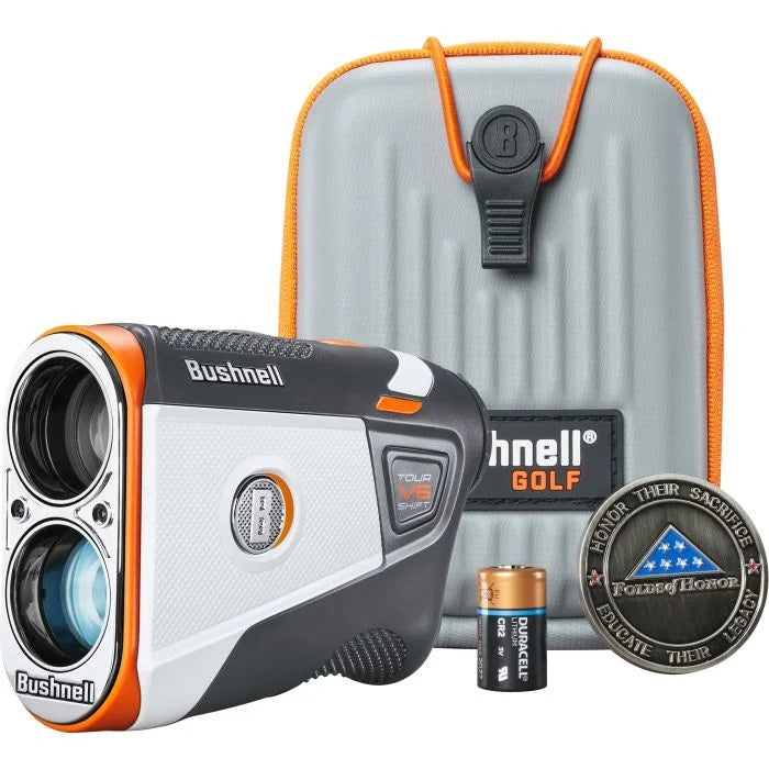 Bushnell Tour V6 Shift Golf Rangefinder Patriot Pack