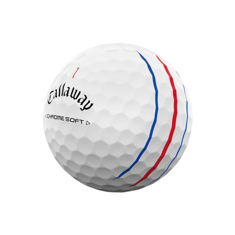Callaway Chrome Soft Triple Track 2024 White (1 Dozen)