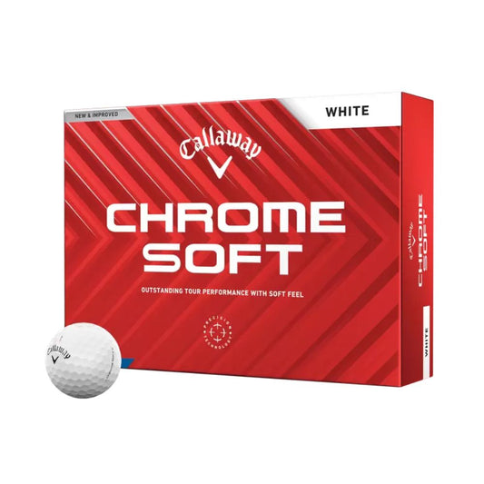 Callaway Chrome Soft 2024 White (1 Dozen)