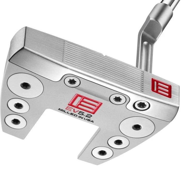 Evnroll EV5.2 Satin Short Plumber Mallet Putter 35" Right Hand TourTac Grip