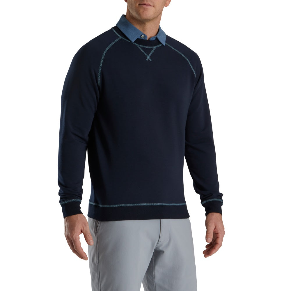Footjoy Lifestyle French Terry Crewneck