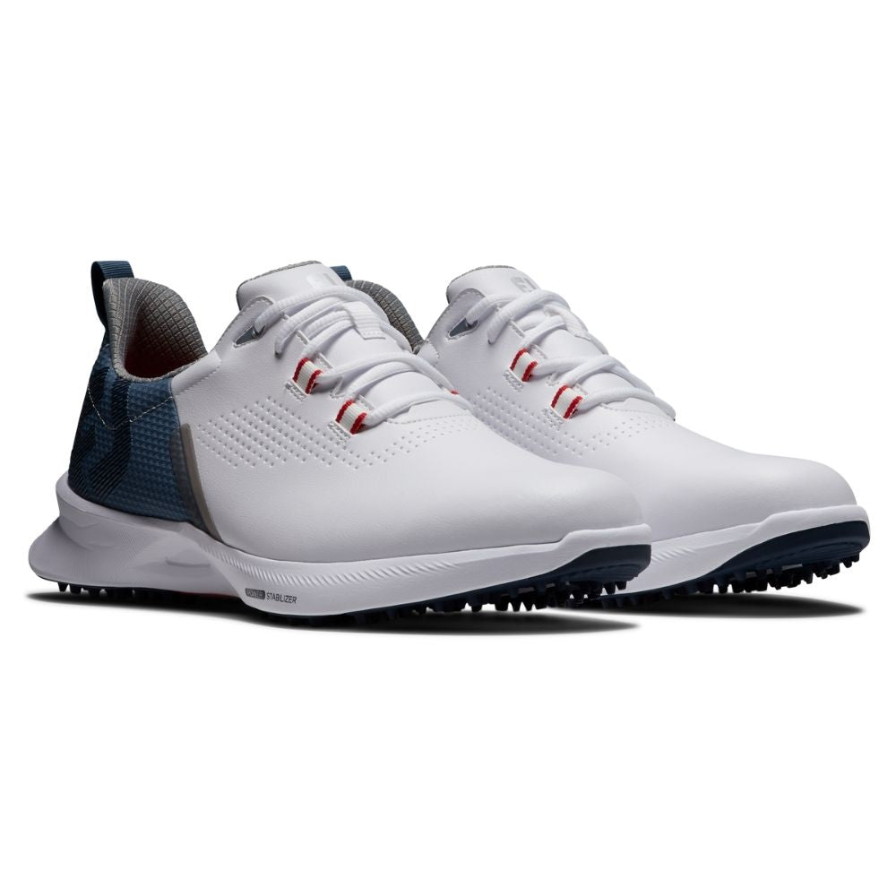 FootJoy Fuel Mens Golf Shoes White/Orange/Black 55443 (Previous Season  Style)