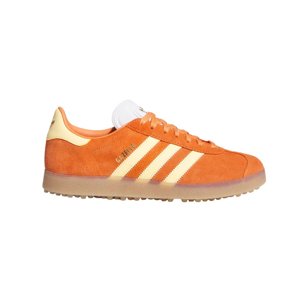 Adidas Men's Gazelle Golf Shoes - HP7074 - Dusky Orange/Tangerine/Cloud White