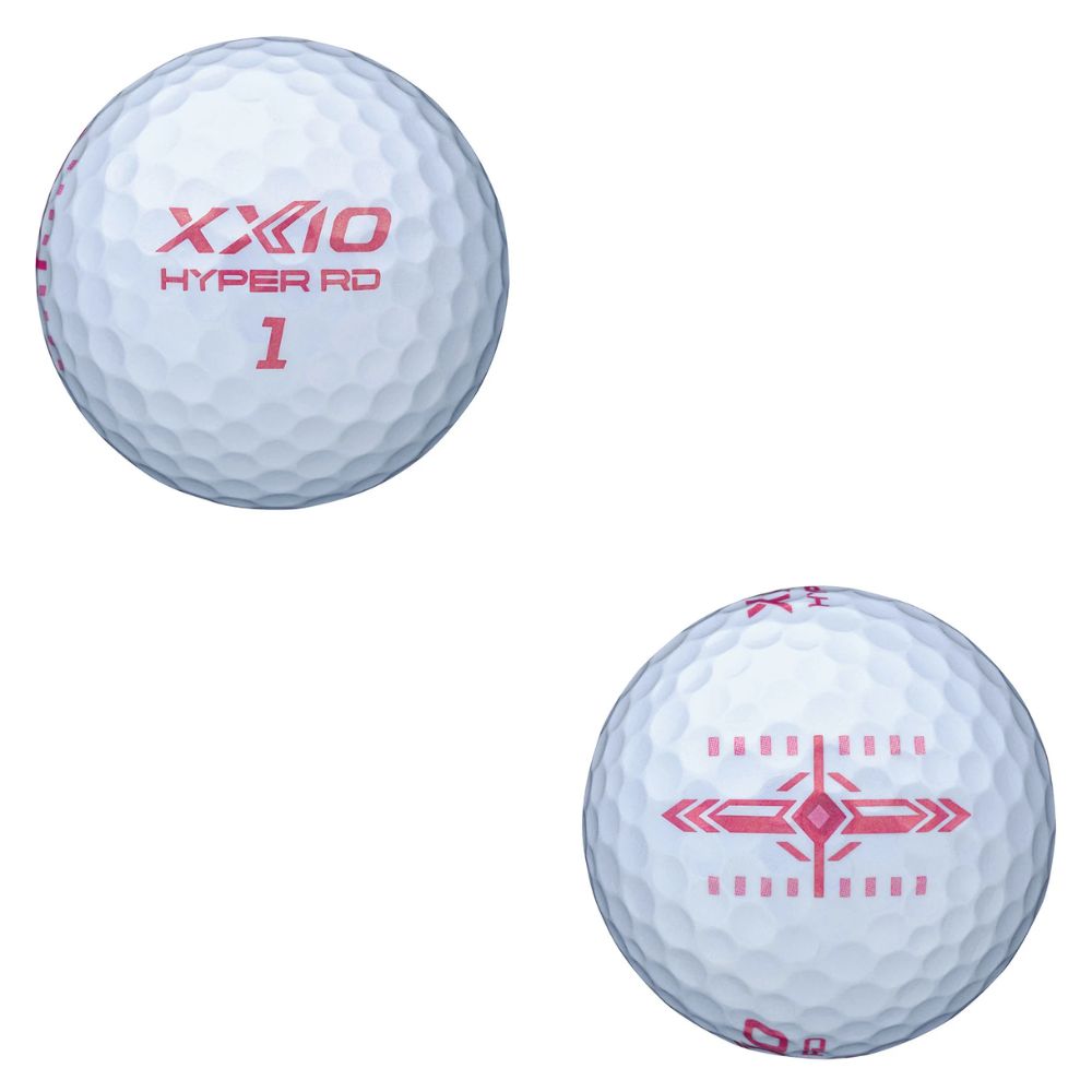 XXIO Hyper Rd Golf Balls Premium Pink - 1 Dozen