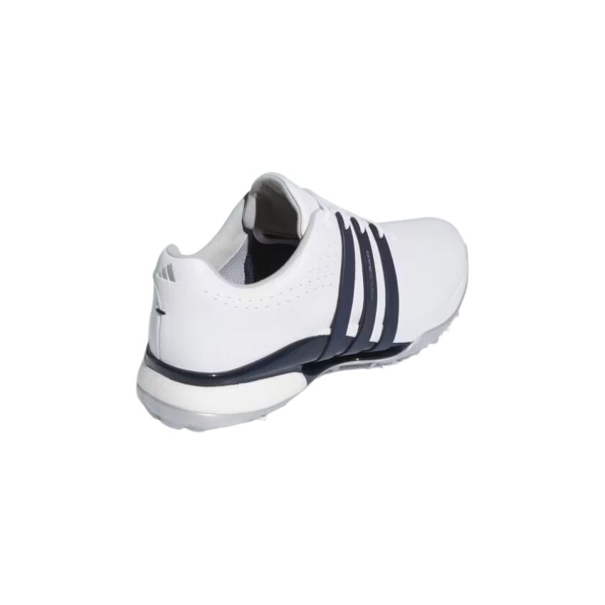Adidas Men's Tour360 24 Boost Golf Shoes - White/Navy/Silver