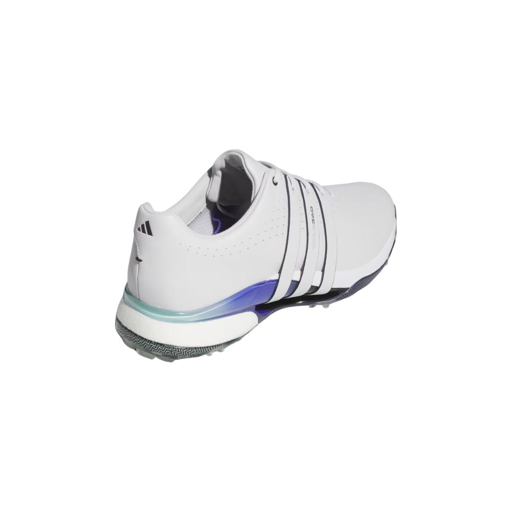 Adidas Men's Tour360 24 Golf Shoes - Grey/Ink/Cobalt Blue