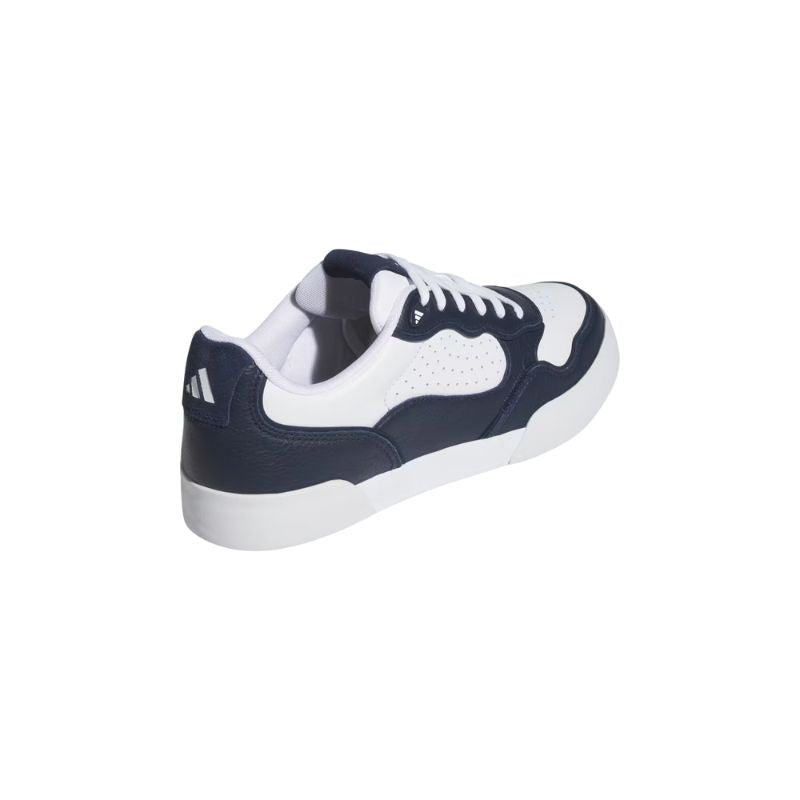 Adidas Men's Retrocross 25 Spikeless Golf Shoes - White/Collegiate Navy/Gum