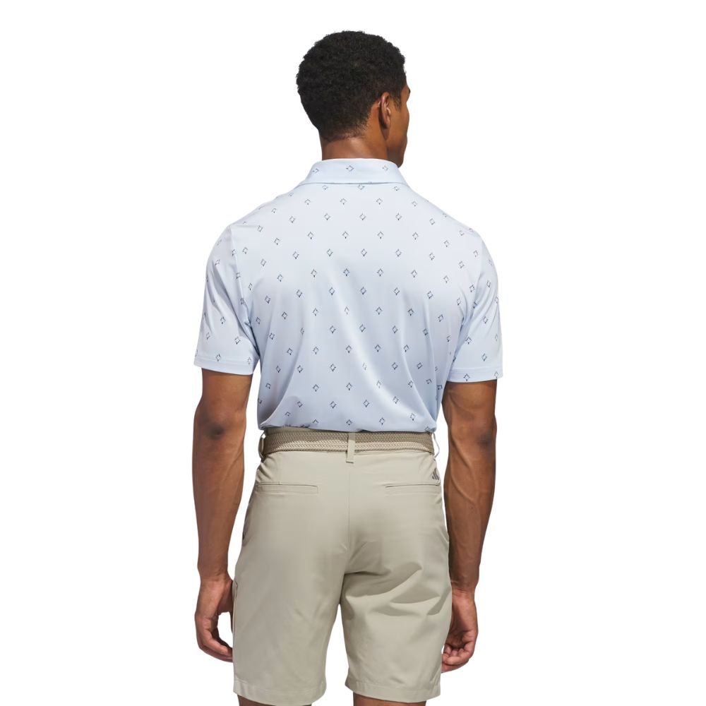 Adidas Men's Ultimate365 Essence Print Climacool Polo Golf Shirt
