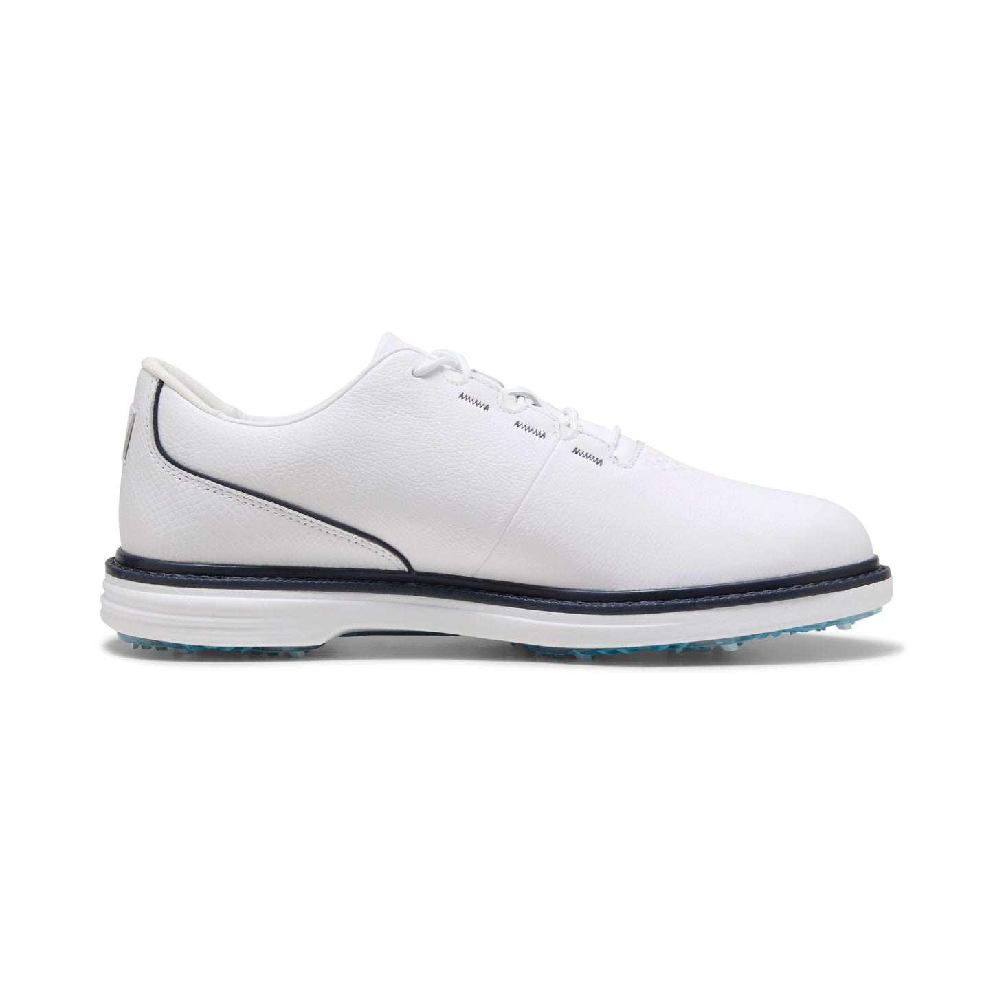 Puma Men's AVANT Tour Golf Shoe - Puma White/Brown Mushroom
