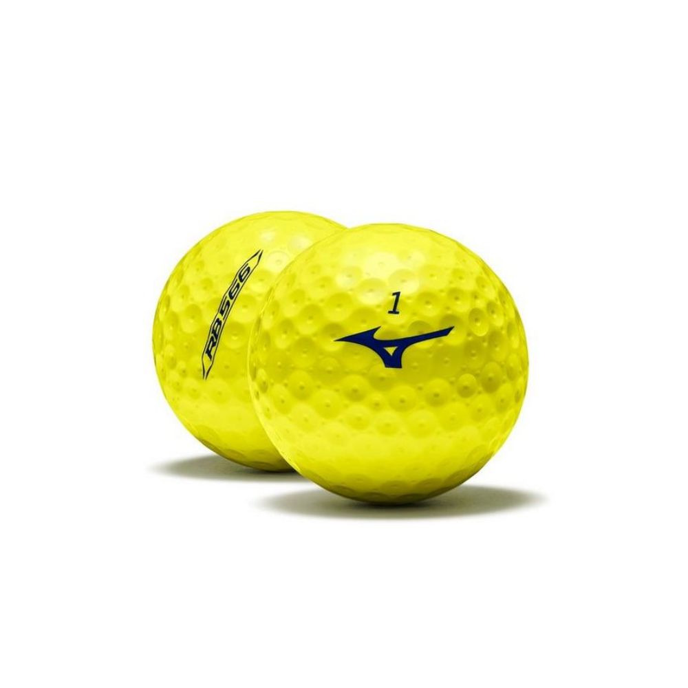Mizuno RB 566 Optic Yellow Golf Balls - Buy 2 Dozen, Get 1 Dozen FREE