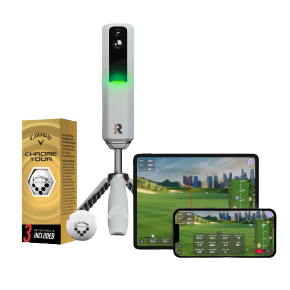 Rapsodo MLM2 Pro Golf Launch Monitor - Sleeve Chrome Tour Balls w/ RPT