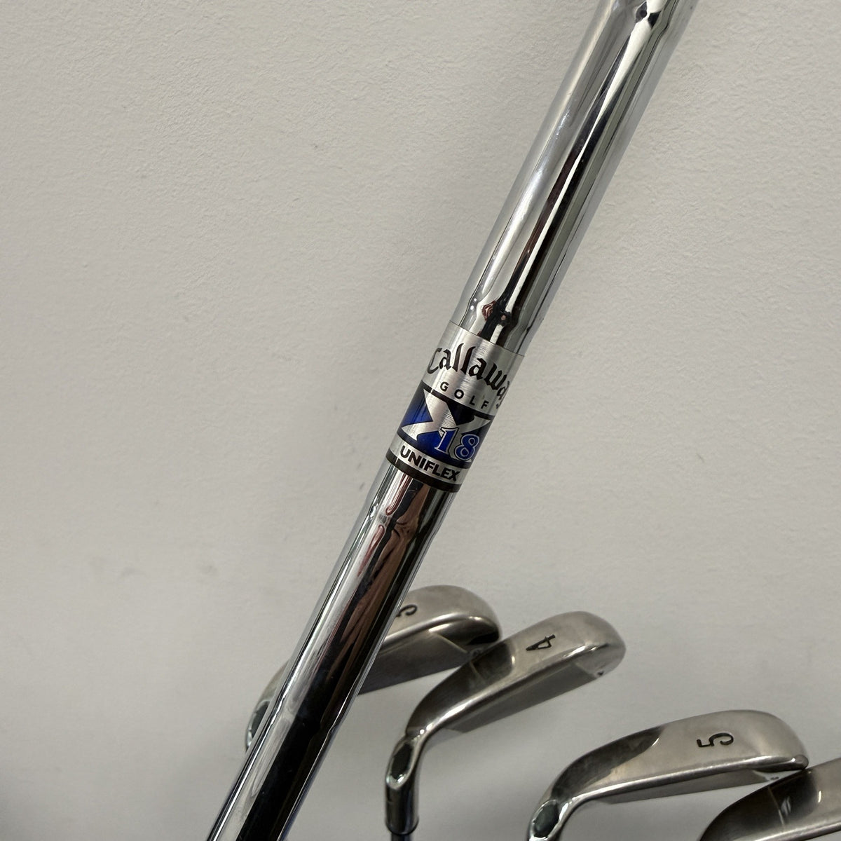 Callaway X-18 Iron Set 3-PW Uniflex Steel Shafts Right Hand (Pre-Owned)