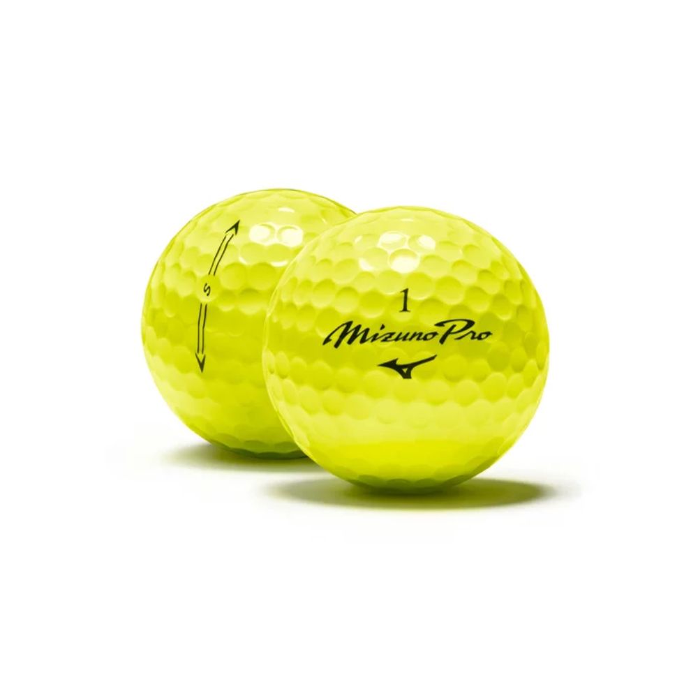 Mizuno Pro X Golf Balls Optic Yellow - Buy 2 Dozen, Get 1 Dozen FREE
