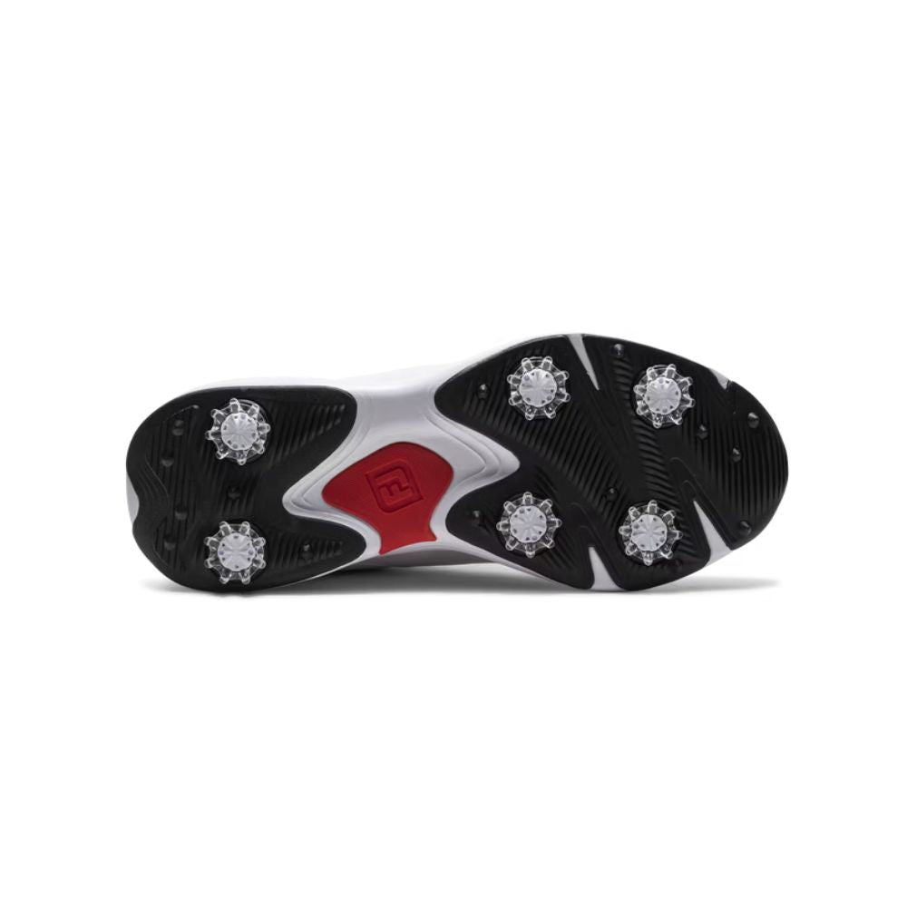 Footjoy 2027 FJ Qualifier Golf Shoes - 57211 - White/Black/High Risk Red