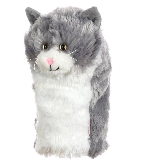 Daphne's Grey & White Cat Golf Driver Headcover – GolfDirectNow.com