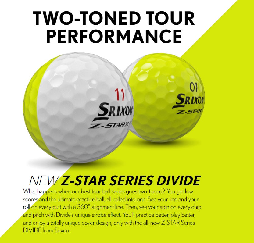 Srixon Z-Star Divide Golf Balls (1 Dozen)