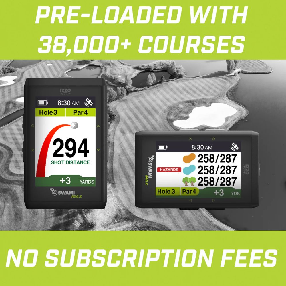 Izzo SWAMI MAX Golf GPS Handheld