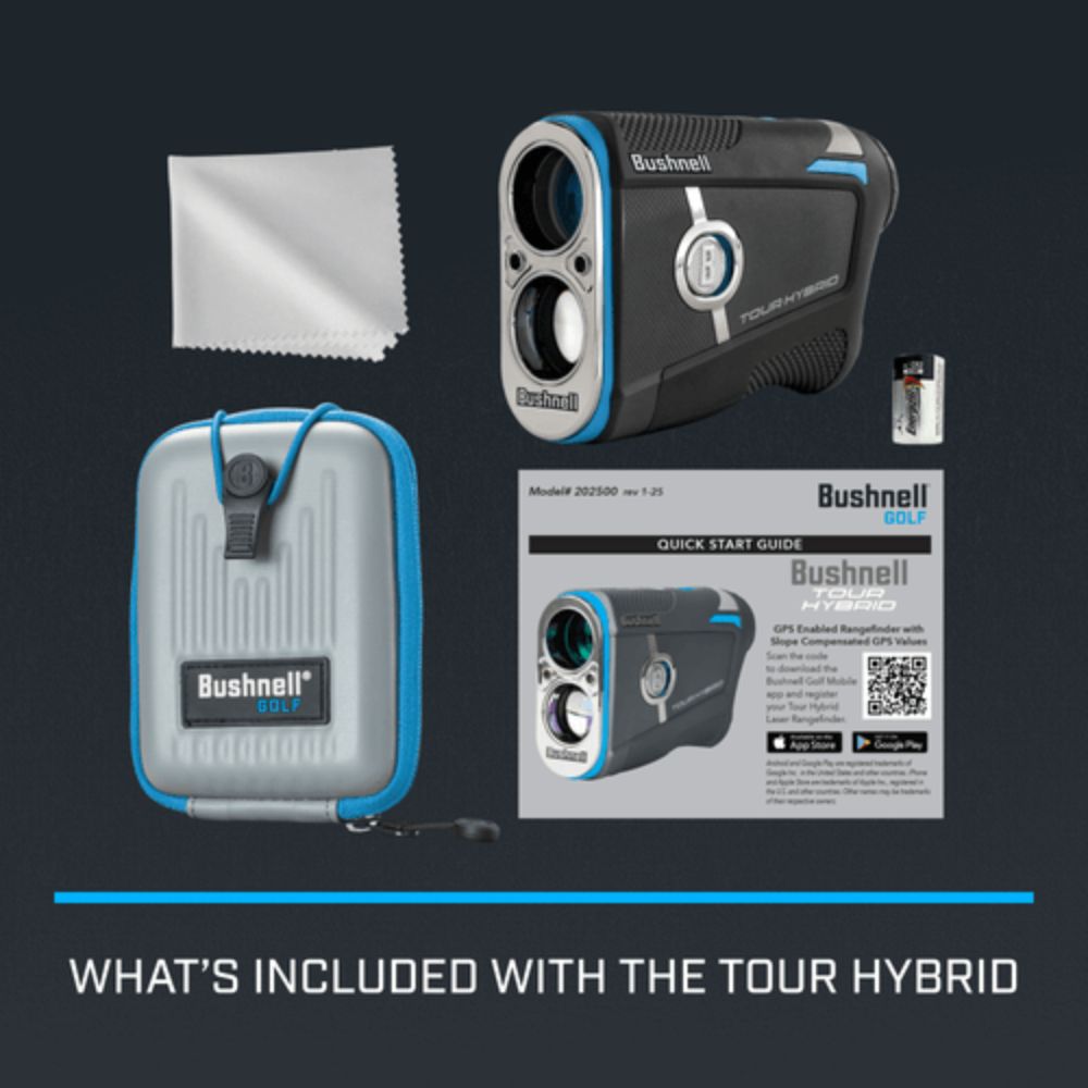 Bushnell Tour Hybrid Laser Golf Rangefinder - Open Box