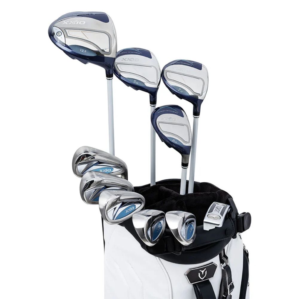 XXIO 14 Lady Premium Package Set 10pc + Putter Graphite Ladies Right Hand - MINT