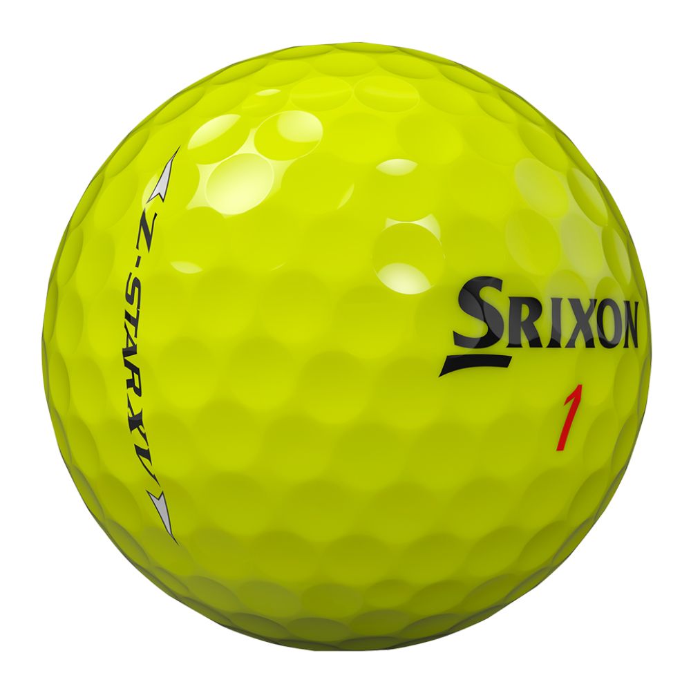Srixon 2026 Z-Star XV 9 Tour Yellow Golf Balls - 2 Dozen