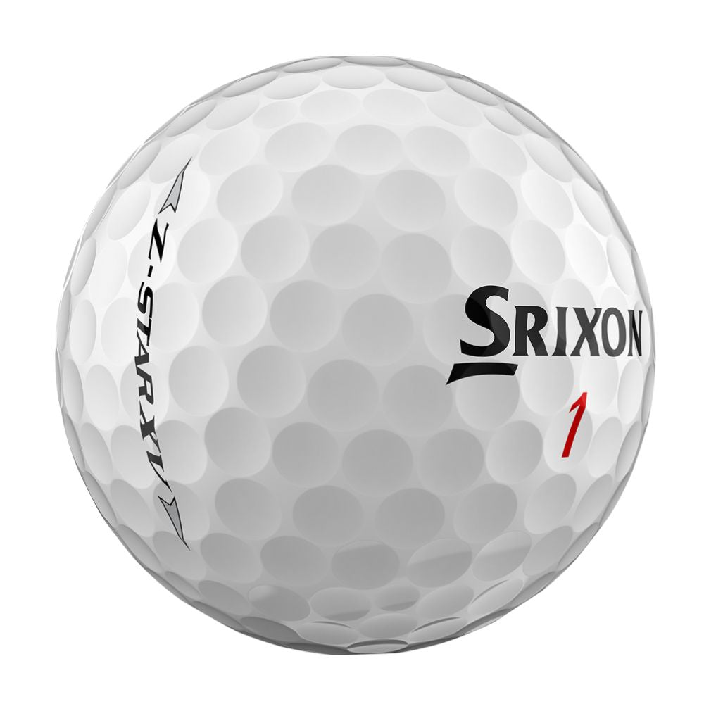 Srixon 2026 Z-Star XV 9 White Golf Balls - 2 Dozen