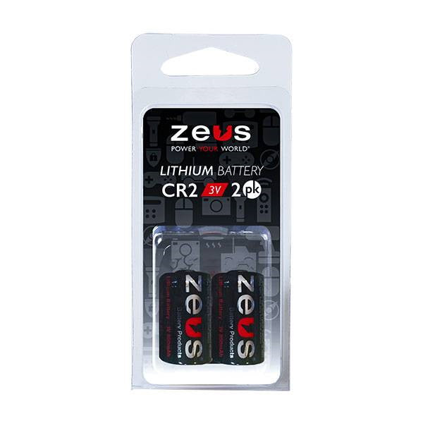 Zeus CR2 3V Lithium Battery (2-Pack) Zeus CR2 3V Lithium Battery (2-Pack)