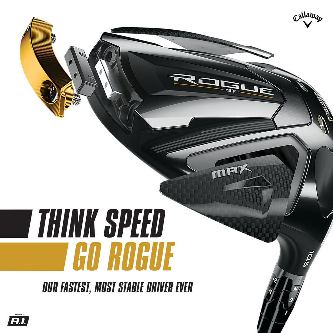 Explore The 2022 Callaway Rogue ST driver family. Speed for everyone.