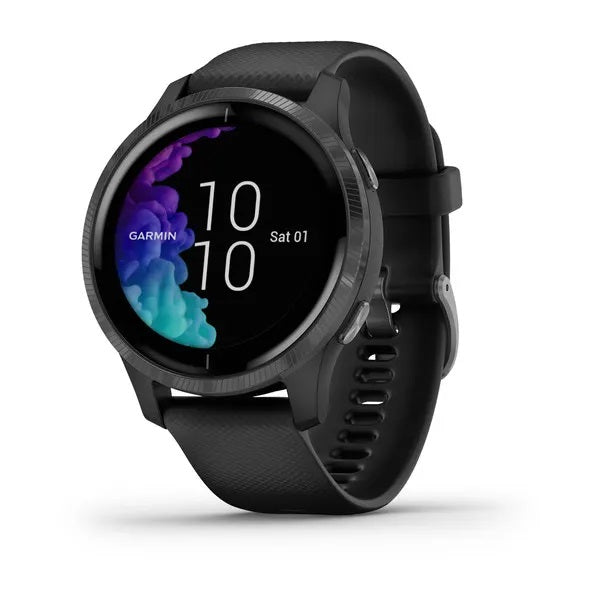 Garmin Venu GPS Fitness Watch Black w/Slate Hardware