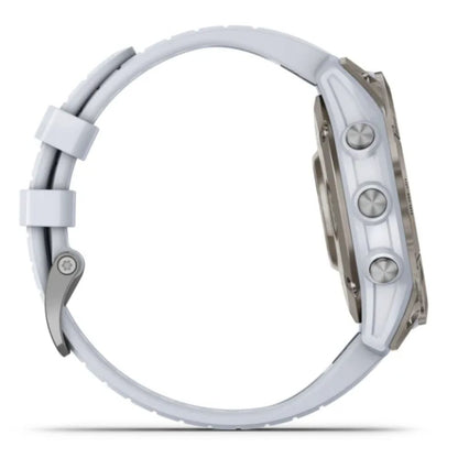 Garmin Epix Pro (Gen 2) Active Smartwatch Sapphire Edition 47 mm Titanium w/Whitestone Band (Open Box)