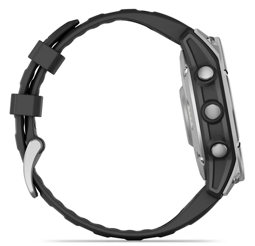 Garmin fenix E 47 mm AMOLED Stainless Steel Multisport GPS Smartwatch (Open-Box)