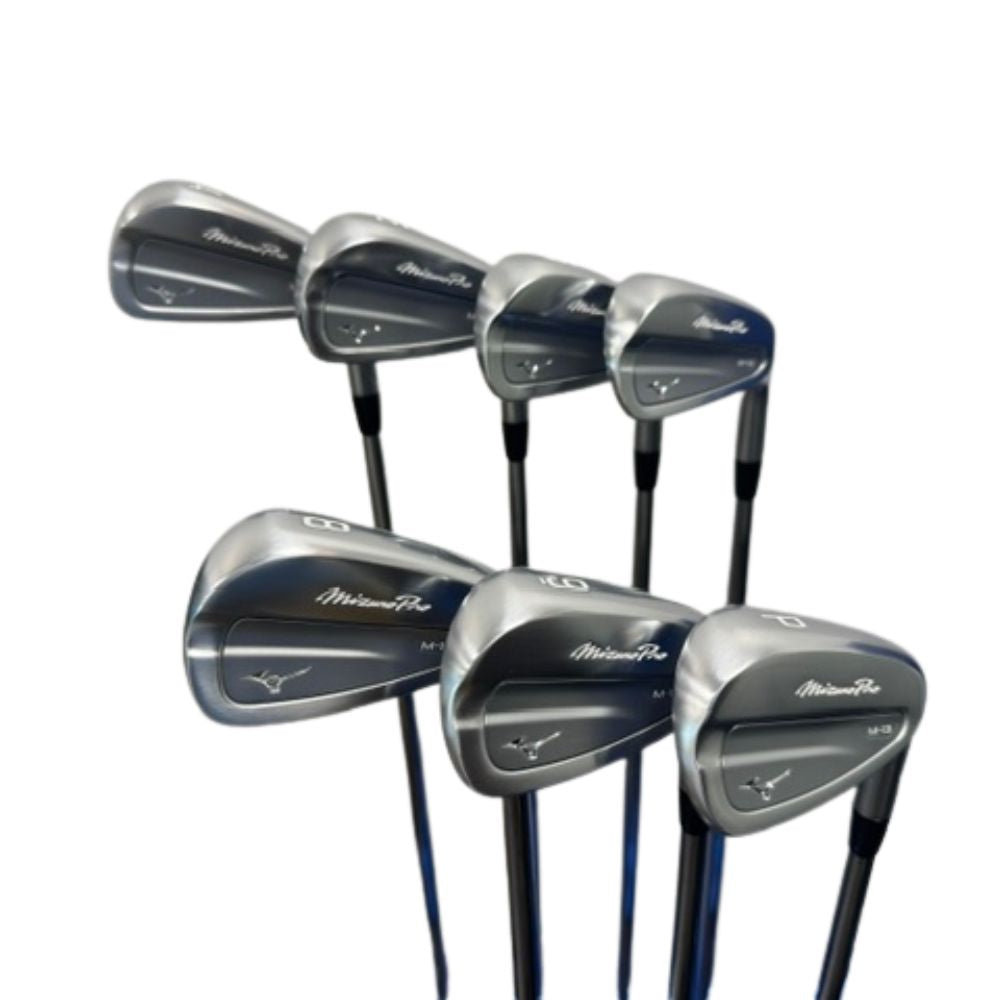 Mizuno Pro M-13 Iron Set 4-PW Steel Modus 120 Stiff Flex Right Hand - Mint