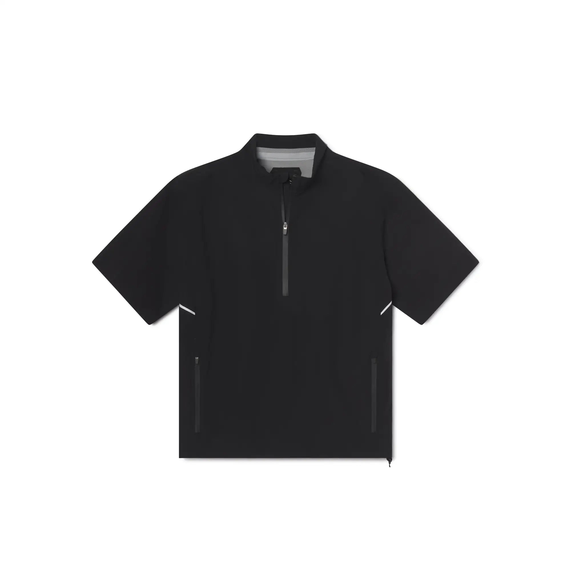Sun Mountain Men's Stratus Short-Sleeve Quarter-Zip Rain Jacket