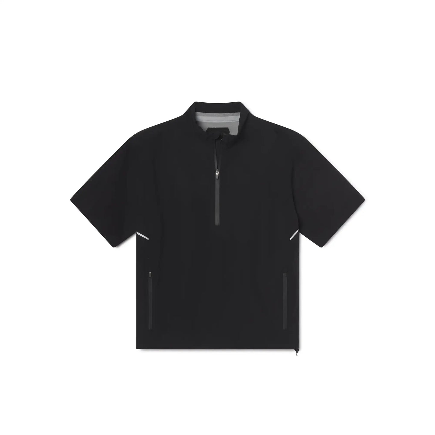 Sun Mountain Men's Stratus Short-Sleeve Quarter-Zip Rain Jacket