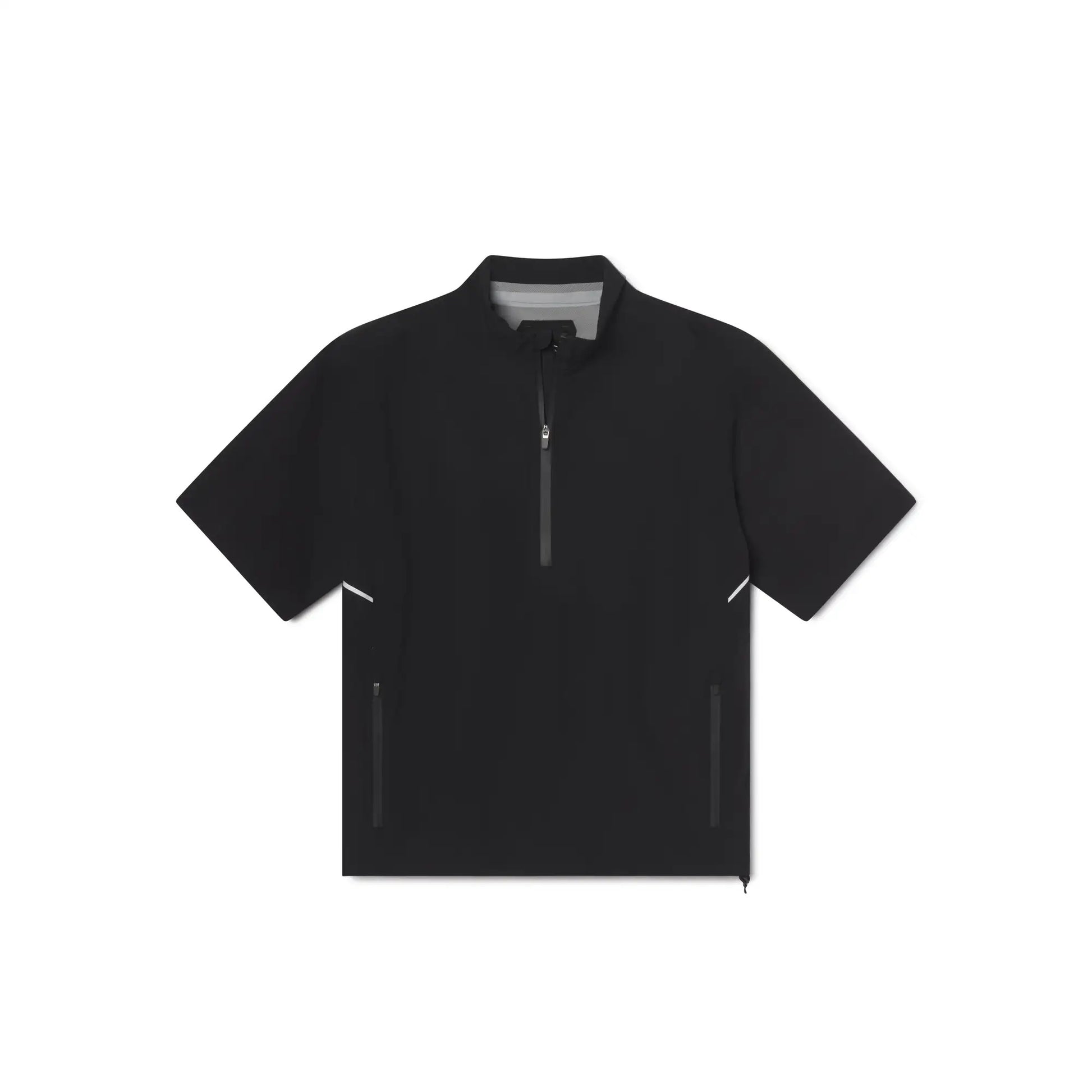 Sun Mountain Men's Stratus Short-Sleeve Quarter-Zip Rain Jacket