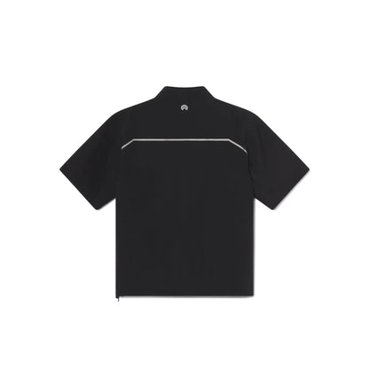 Sun Mountain Men's Stratus Short-Sleeve Quarter-Zip Rain Jacket