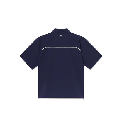Sun Mountain Men's Stratus Short-Sleeve Quarter-Zip Rain Jacket