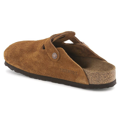 Birkenstock Boston Soft Footbed Suede Leather Sandal