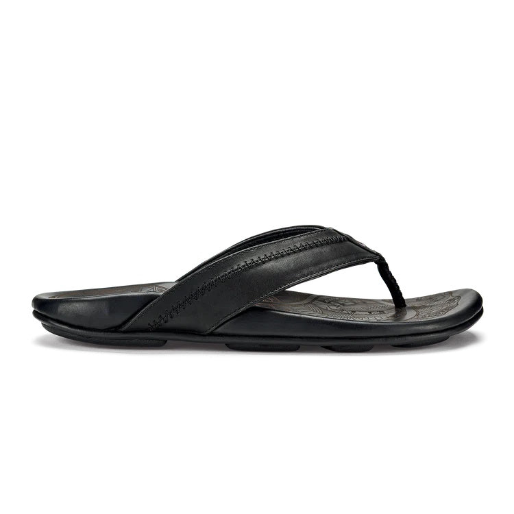 Olukai Men's Hiapo Leather Beach Sandals