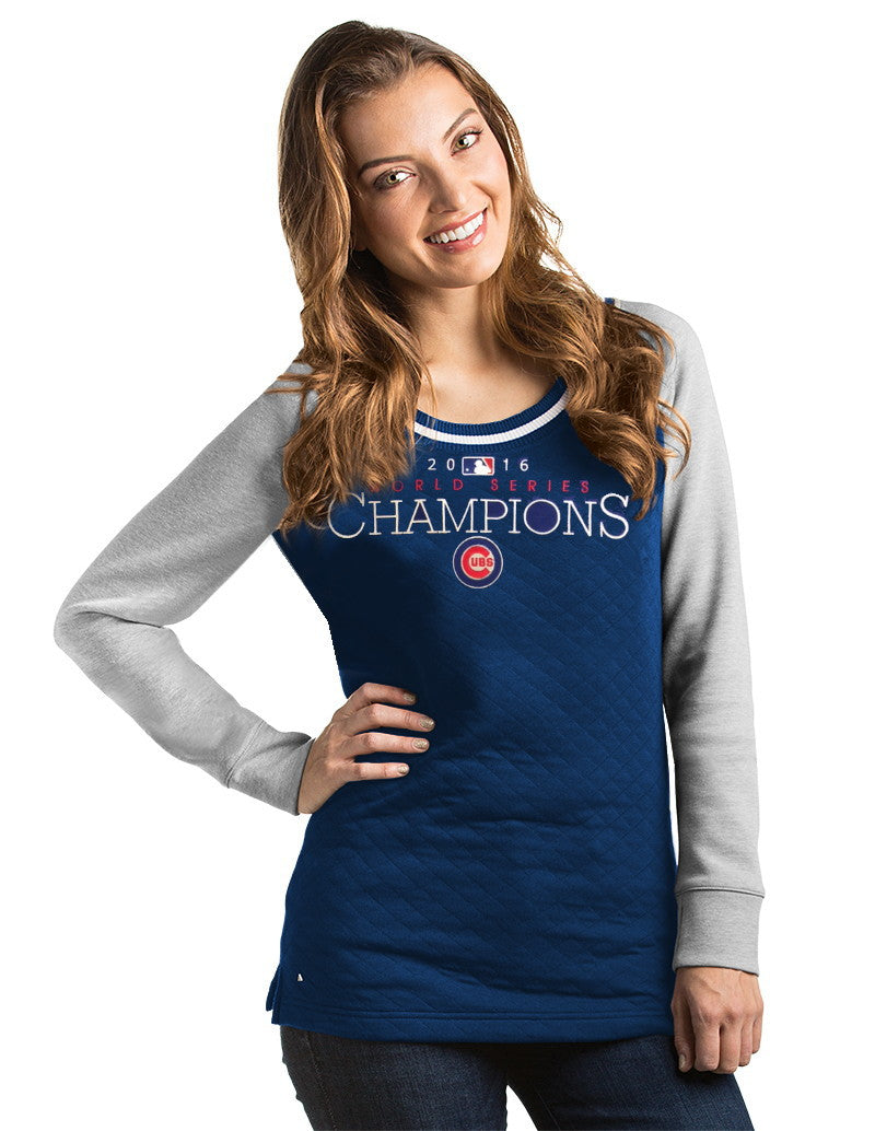 Chicago Cubs World Series Champion Womens Mvp Pullover
