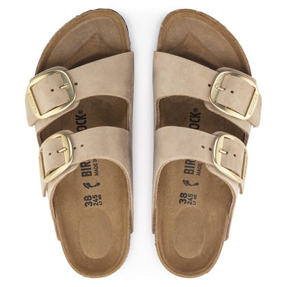 Birkenstock Arizona Big Buckle Nubuck Leather Sandal