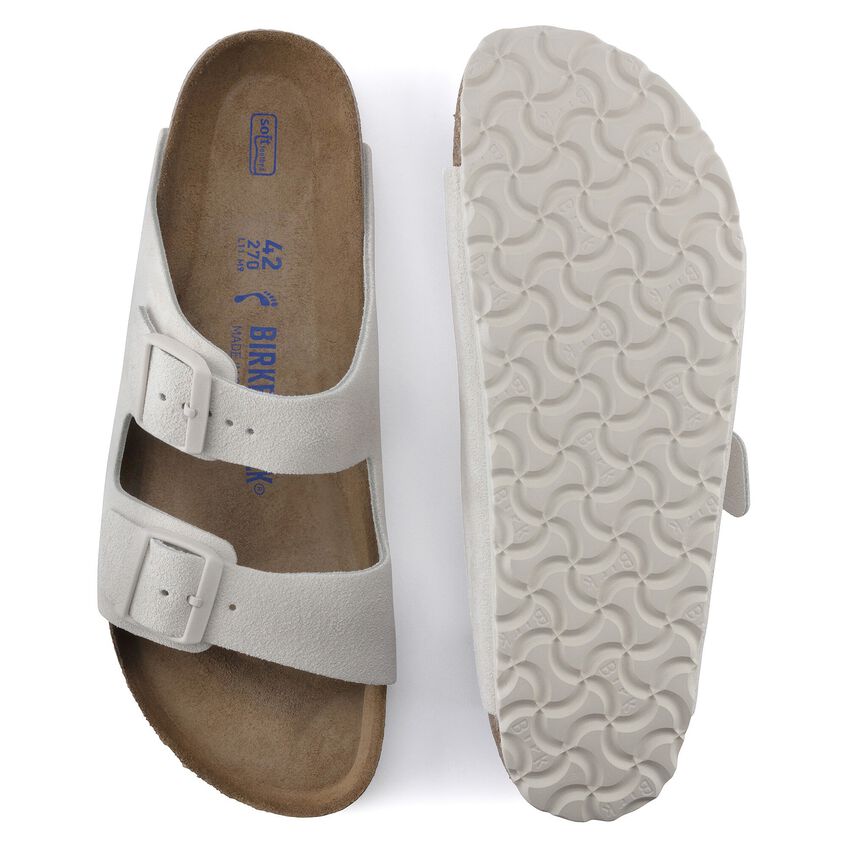 Birkenstock Arizona Soft Footbed Suede Leather Sandals