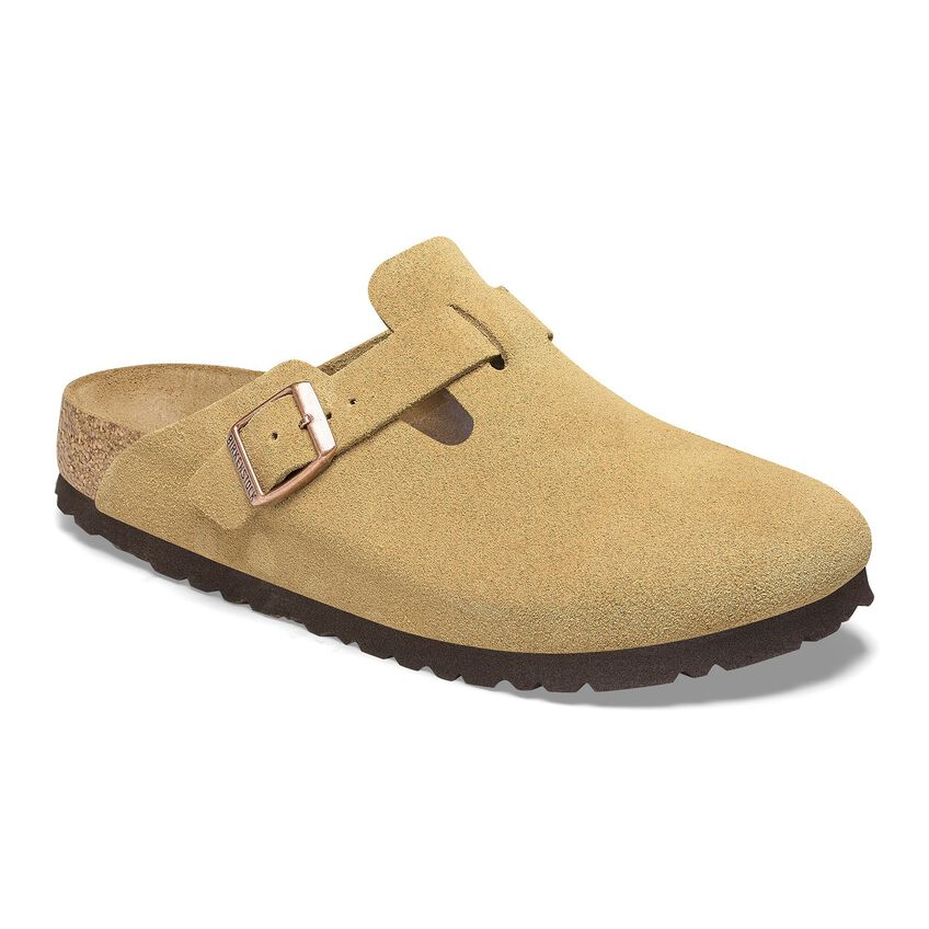 Birkenstock Boston Suede Leather Sandal