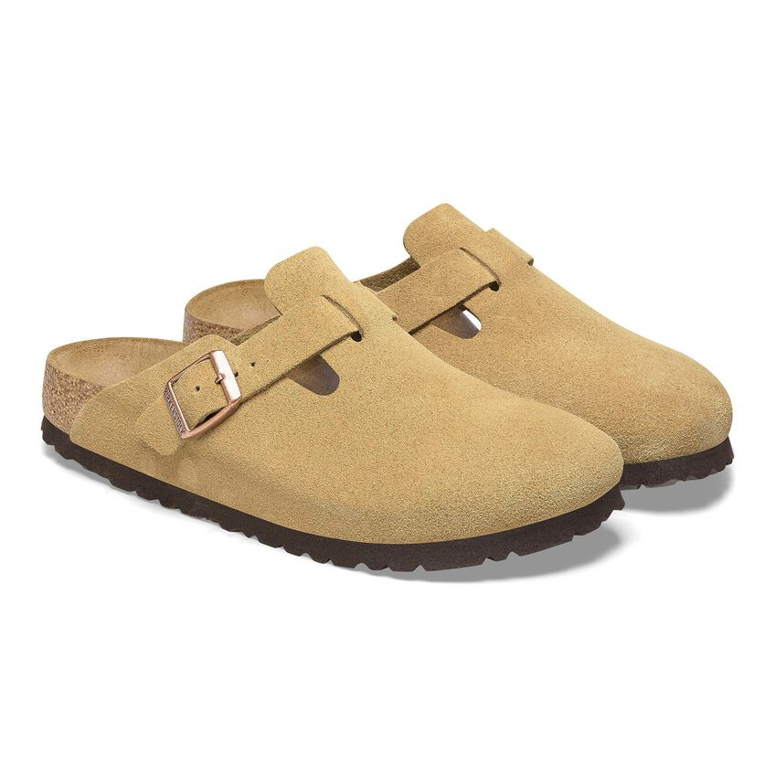 Birkenstock Boston Suede Leather Sandal