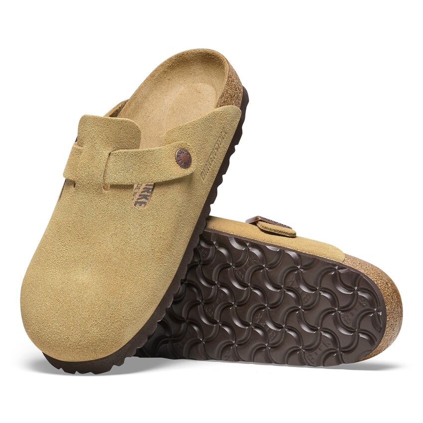 Birkenstock Boston Suede Leather Sandal