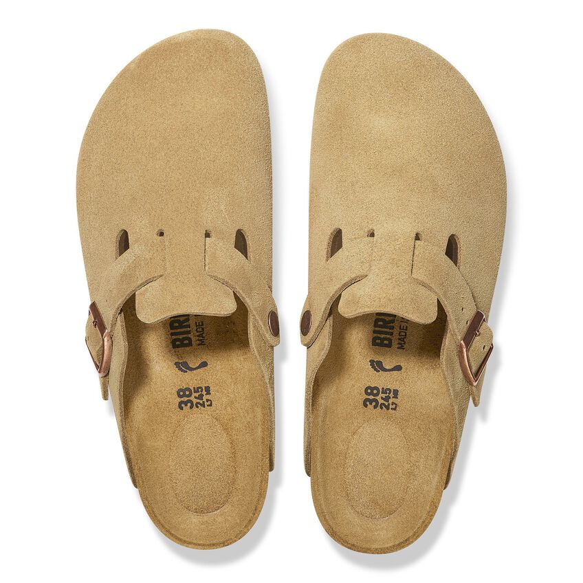 Birkenstock Boston Suede Leather Sandal